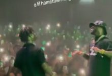 Davido Joins Rema on Stage at Houston Concert